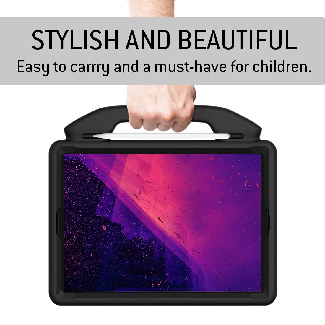 Tough Kids Shockproof EVA Case For iPad 10.2" 9th/8th/7th Gen with Stand