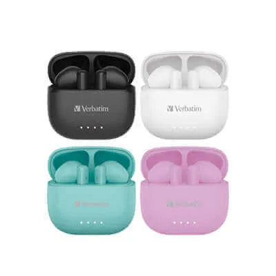 Verbatim Bluetooth 5.3 ENC Flat TWS Earbuds