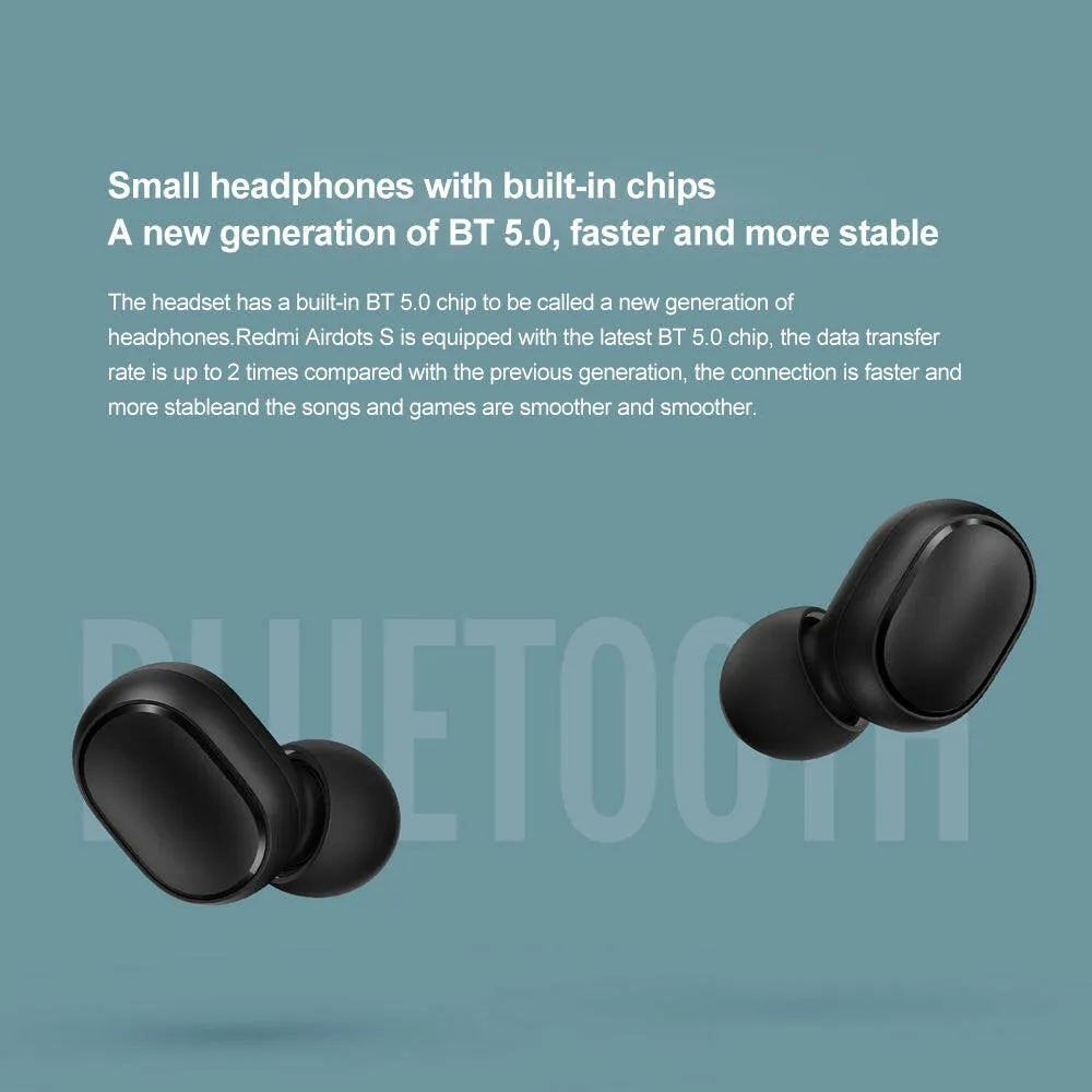 Wireless BT5.0 Headphones Auto Link Noise Reduction